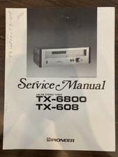 PIONEER TX-6800 TX-608 TUNER