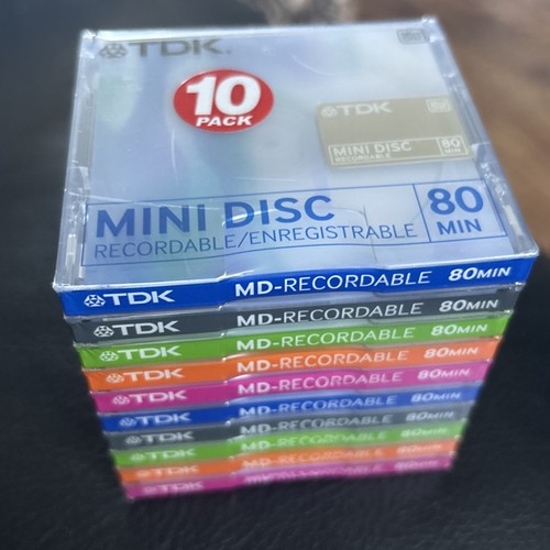 Tdk minidisc confezione - tdk,