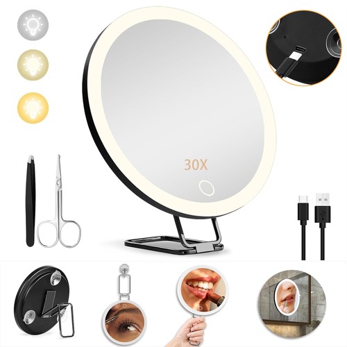 Specchio ingranditore con luce - con,
