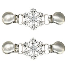  2 Pezzi Clip per Cardigan