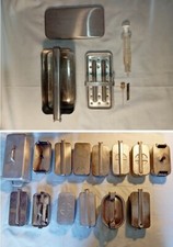 gr2 - VECCHIO BOLLITORE / STERILIZZATORE X SIRINGHE anni '60, completo, e altri