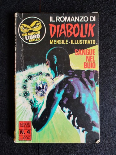 Romanzo diabolik 4 - diabolik, nr.