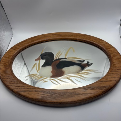 Specchio vintage ovale - , legno