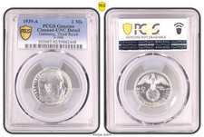PCGS UNC Dettagli 2 MARCHI