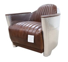 Poltrona Club Stile Aviatore