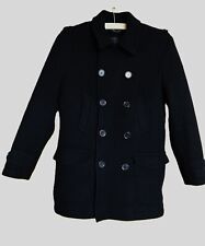 Cappotto corto - caban uomo, Fallè, cashmere/lana, nero, Tg. 48, usato.