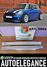 MINIGONNE LATERALI ADATTE PER MINI COOPER R56 2004-2009 LOOK JCW GREZZE