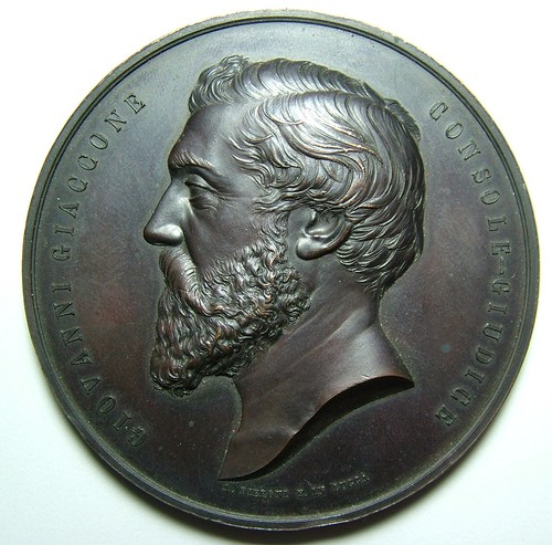 Medaglia 1867 a giovanni - ,