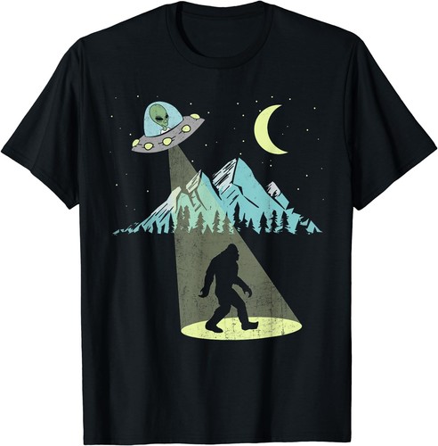 Shirt unisex bigfoot - t-shirt, ufo