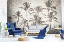 Carta da parati 3D palma