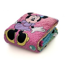 Trapuntino Minnie singolo piazza e mezza copriletto trapuntato Disney ufficiale