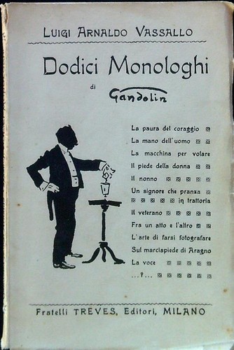 Dodici monologhi gandolin - dodici,