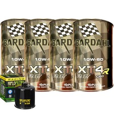 Kit Tagliando Olio Bardahl XT4R 10W60 Per Honda GL 1500 F6C Valkyrie 1997>2003