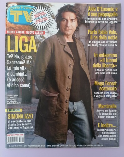 Luciano ligabue sorrisi e - -, tv