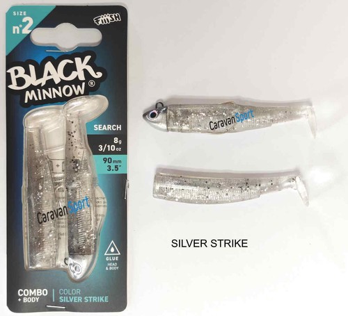Fiiish black minnow combo - combo, 90