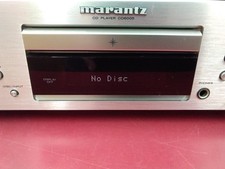 Marantz CD6005 Lettore CD Vintage Funzionamento Audio Confermato con Telecomando