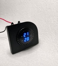 Orologio Digitale Blu Per Fiat