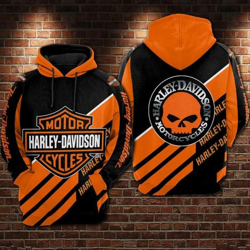 Felpa con cappuccio harley - con,