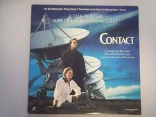 VIDEO LASERDISC CONTACT con JODIE FOSTER -ENGLISH LD