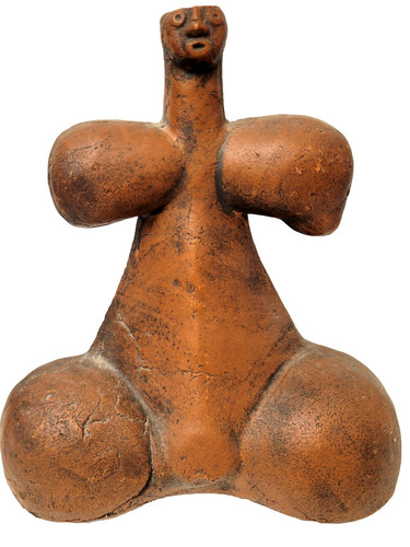 Antica figura africana - , in