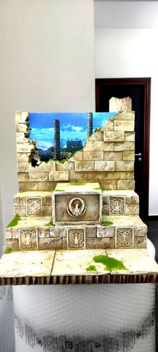 Diorama decoration saint - saint, seiya