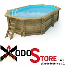 Piscina fuori terra - , legno