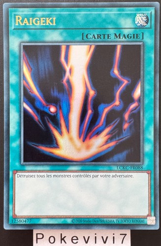 Carte raigeki - yu-gi-oh!,