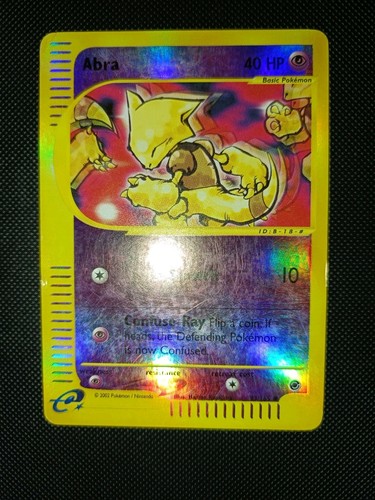 Lotto carte pokemon abra - carte,
