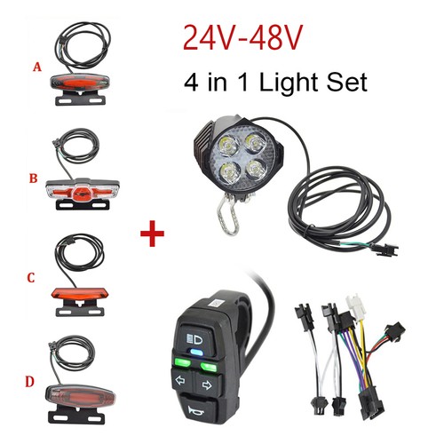 Ebike 48v set luci - in, 1