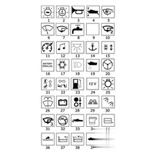 Targhetta faro Luce nautica di