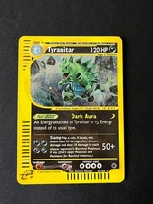Tyranitar 29/165  HOLO Expedition ENG -  Carte Pokémon EXCELLENT Rare