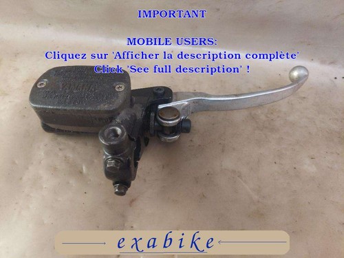 Maitre cylindre frein avant - maitre,