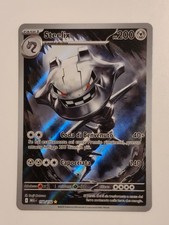STEELIX 150/132 Rara Illustrazione Ita Mint Carta Pokemon Megaevoluzione