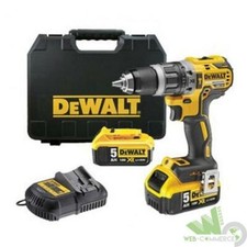 TRAPANO DEWALT 2 BATTERIA LITIO 18,0V DCD 796P2 CARICABATTERIA ACCESSORI