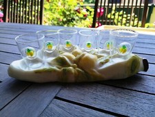 Set da limoncello, vassoietto