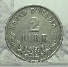 Regno d'Italia - Vittorio Emanuele II - 2 Lire 1863 Napoli Valore N.C.