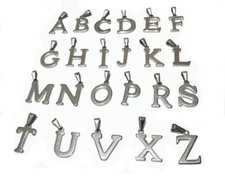 1pz ciondolo lettera alfabeto