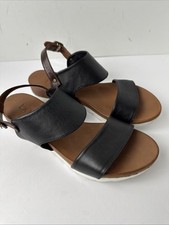 Bueno Women Fara Sandals Black