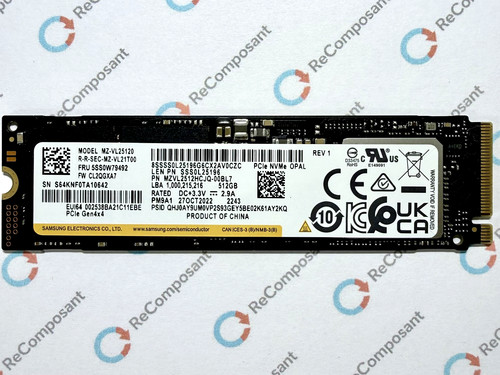 Ssd samsung pm9a1 512go 2 - samsung,