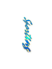 Sticker Adesivo 3D Scritta