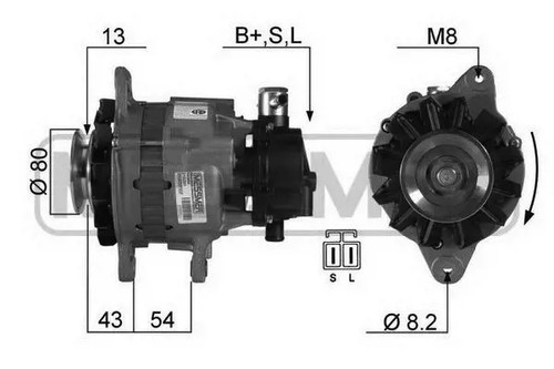 Alternatore 210281a era - alternatore,