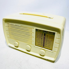 Pilot Little Maestro T66/3 Small Portable Valve Radio, Very Clean & Complete