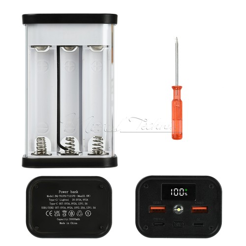 Power bank case trasparente - power,