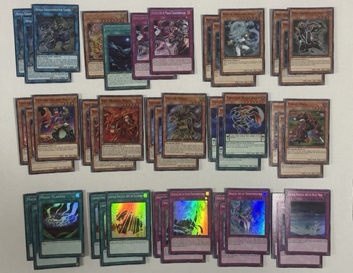 Yugioh ninja mazzo carte - yugioh,