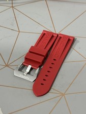 Cinturino in gomma rosso scuro