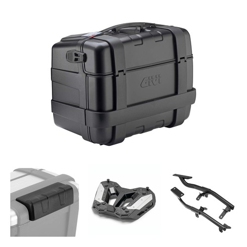 Kit bauletto givi - trekker, nero