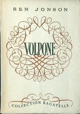 Volpone jonson ben librairie - volpone,