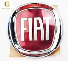 FIAT 500 PANDA GRANDE PUINTO LOGO ANTERIORE 95 MM NUOVO ORIGINALE 51932710