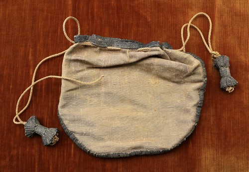 Antica borsa borsetta porta