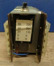 TRASFORMATORE DI ISOLAMENTO 100 VA 0-115-220/0-24-28V